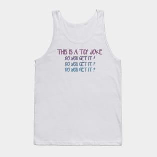 This Is A TCP Joke Do You Get It - Funny network engineer TCP packet joke Tank Top